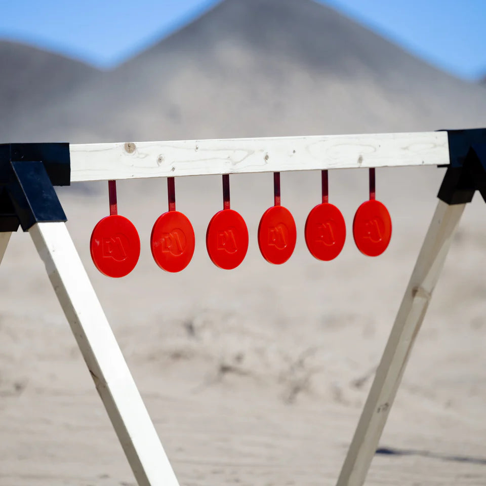 DA TARGETS - 6" Gong Colour Changing Target