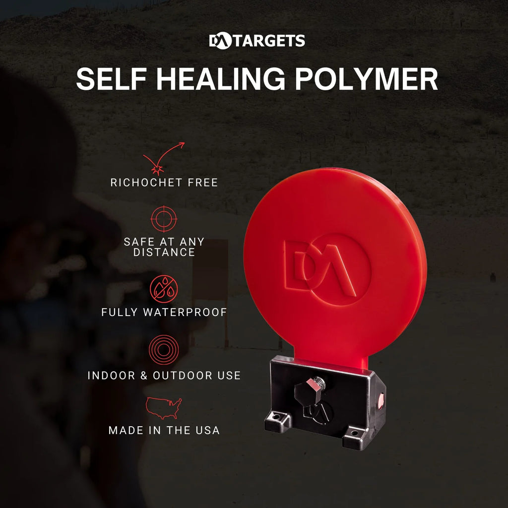 DA TARGETS - 6" Knockdown Color Changing Target