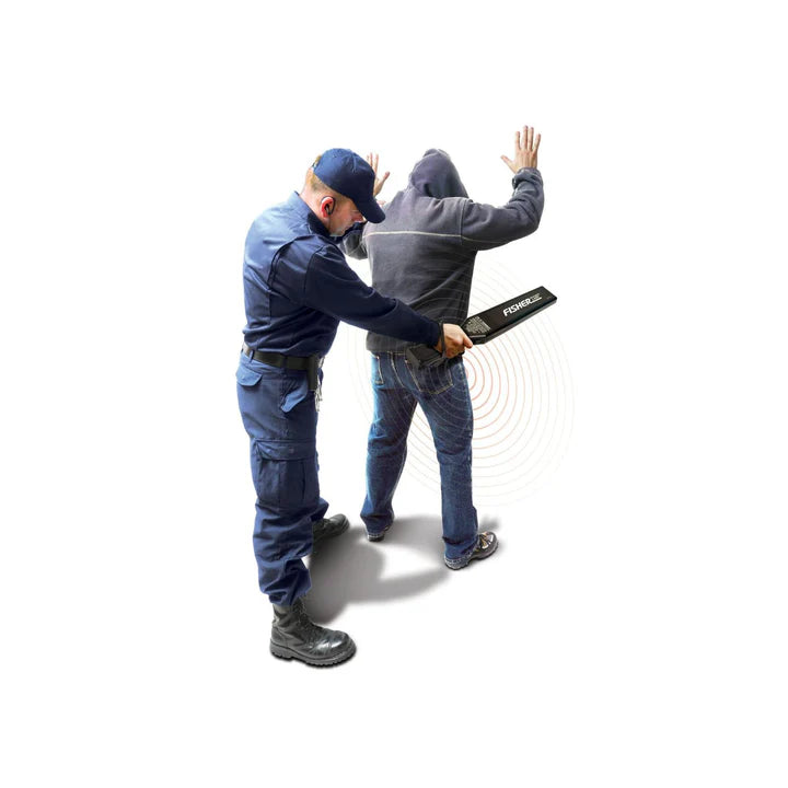 Fisher Products CW10 Hand-Held Security Metal Detector
